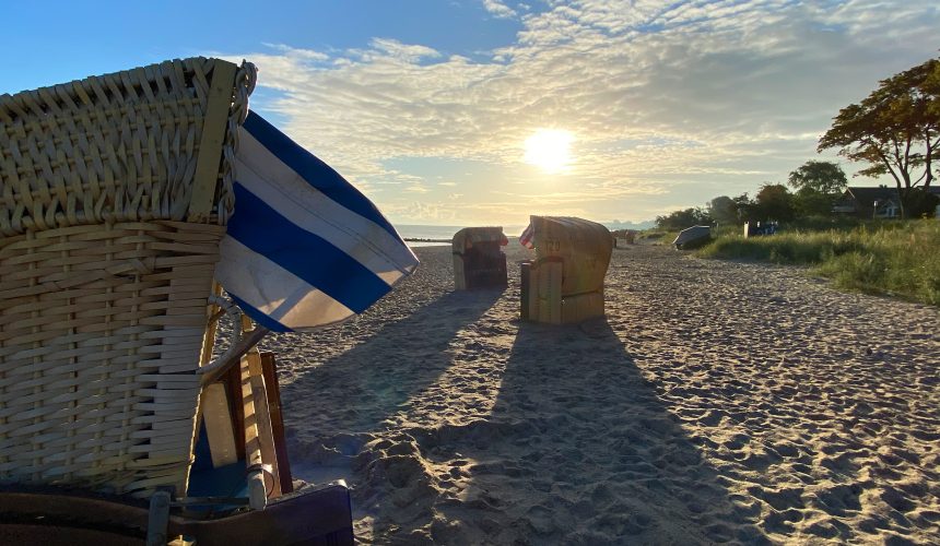 Strandkörbe am