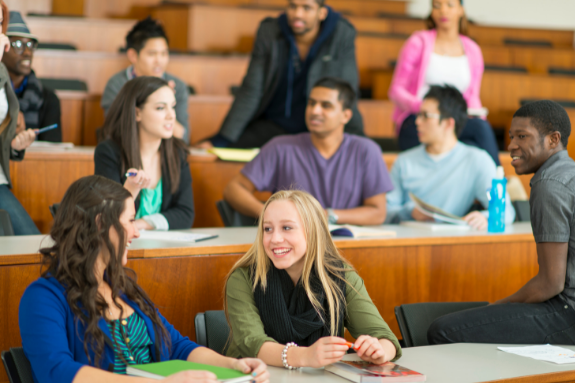 Studenten in der Universität